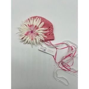 Sydlicious Designs Infant Crochet Flower Hat